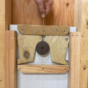 self locking chicken coop pop door