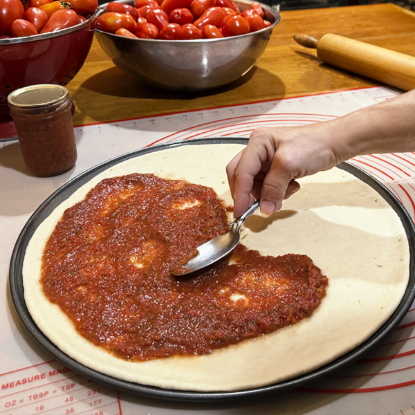 pizza sauce, tomato sauce, recipe