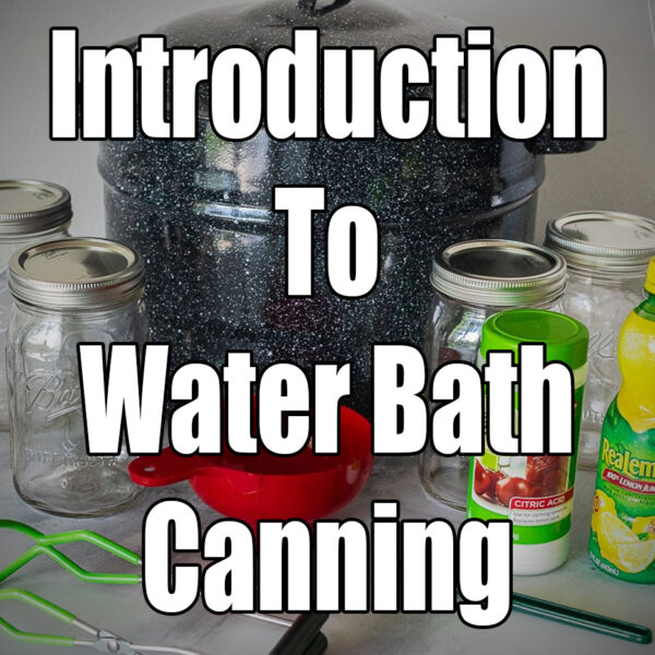 Class: Introduction To Waterbath Canning - (NEXT DATE PENDING)